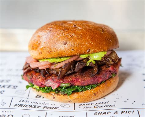 Make This Vegan Beet Burger from By CHLOE (Sauteed Kale 